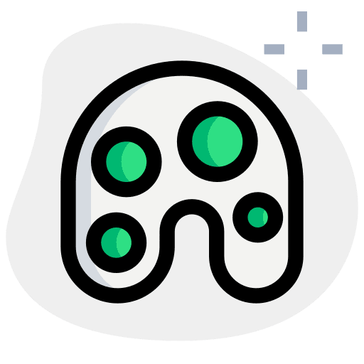 Color seo and web color art icon