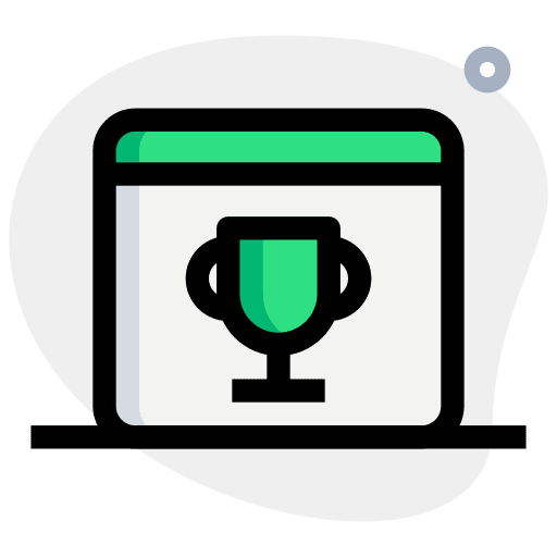 Cup web browser award search icon