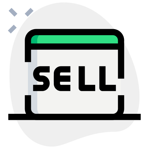 E-commerce product online shopping sell icon