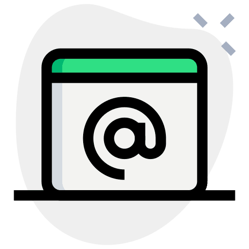 Email web message envelope icon
