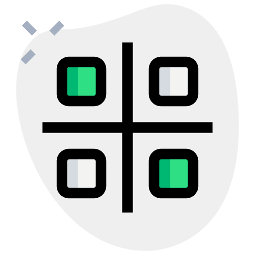 Menu html browser tiles icon