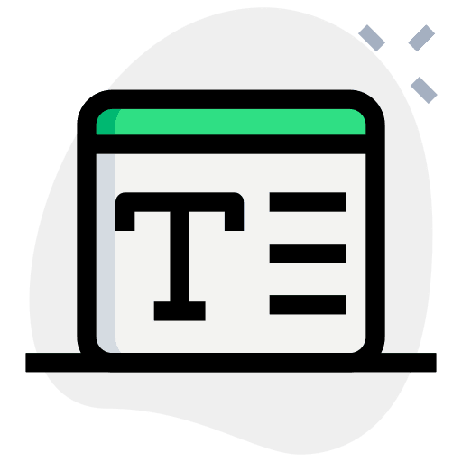 Title seo and web browser title icon