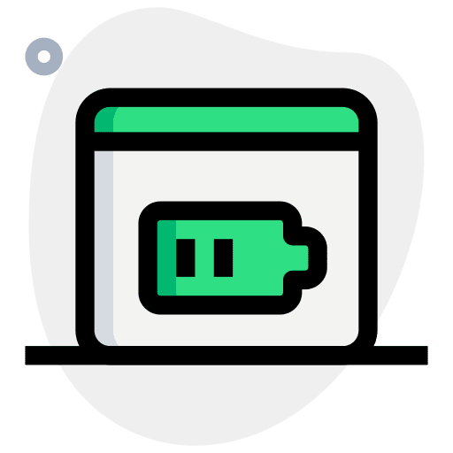 Web browser energy tools and utensils power icon