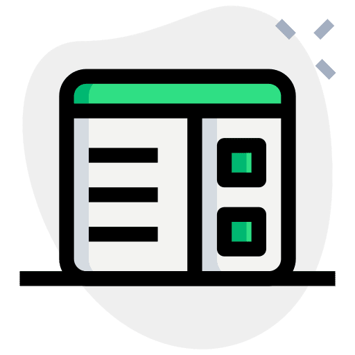 Web open source cms system content icon