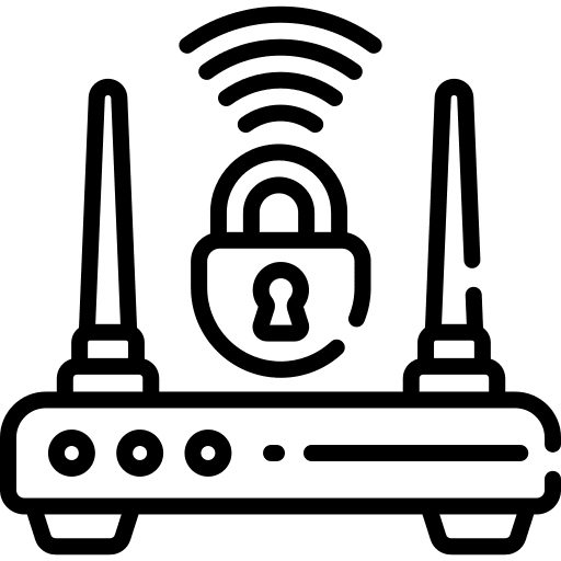 Router technology modem communications icon