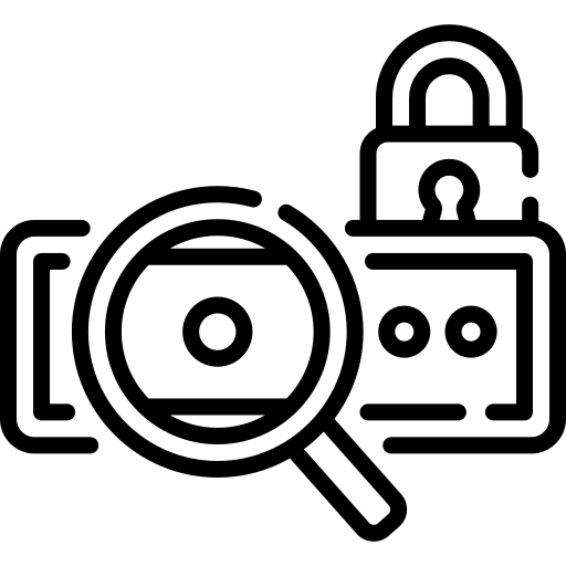 Password login access padlock icon Password login access padlock icon