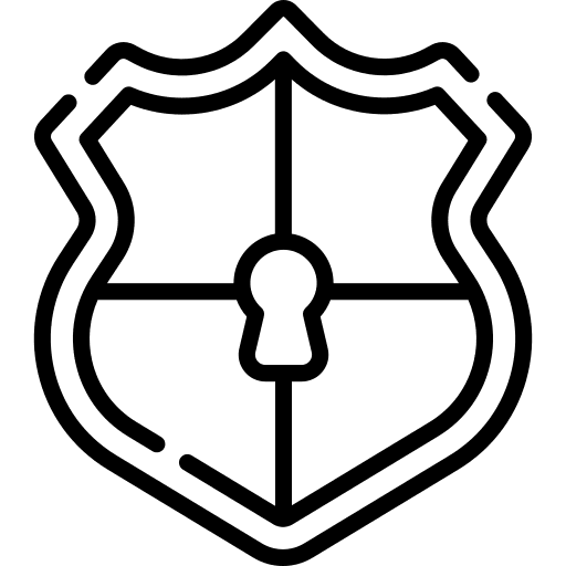 Shield shield protection lock icon Shield shield protection lock icon