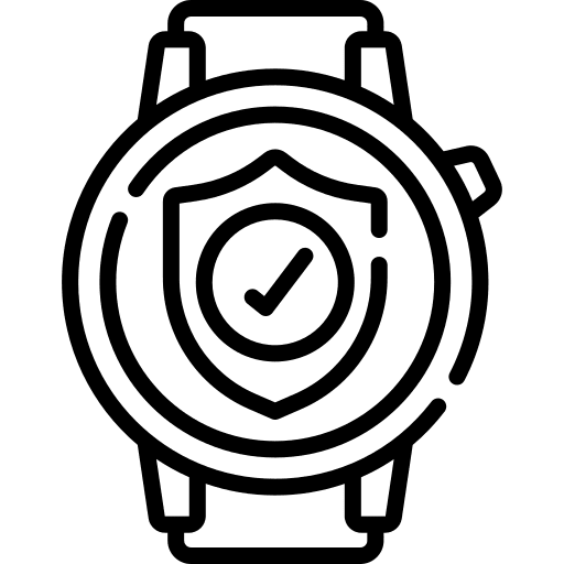 Smartwatch technology screen monitor icon Smartwatch technology screen monitor icon