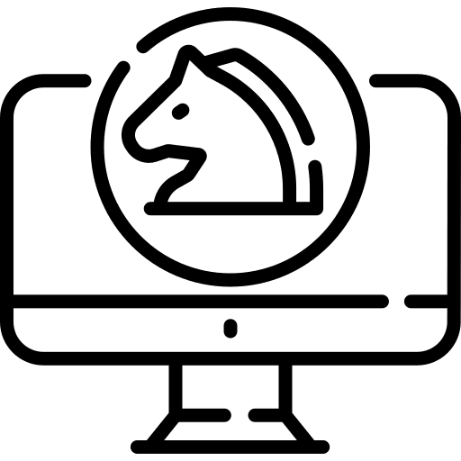 Trojan internet trojan website icon Trojan internet trojan website icon