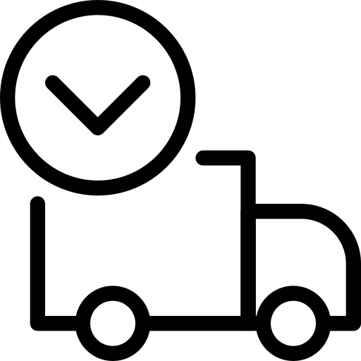 Delivery truck shipping truck transport icon