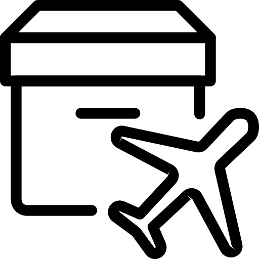 Fast delivery shipping and delivery shipping transportation icon