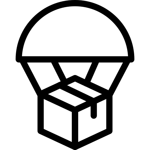 Parcel cargo parcel transport icon