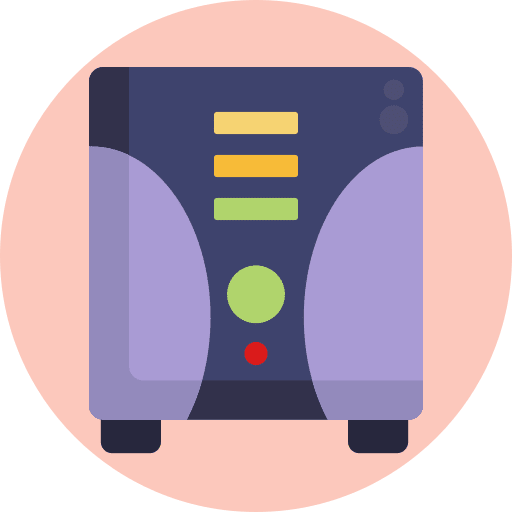 Backup computer tower technology device icon Backup computer tower technology device icon