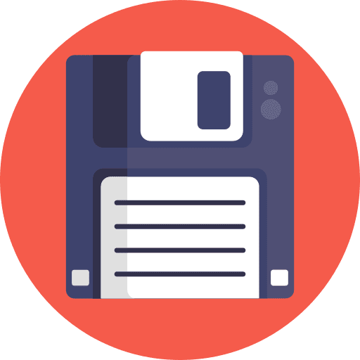 Diskette electronics computer storage diskette icon