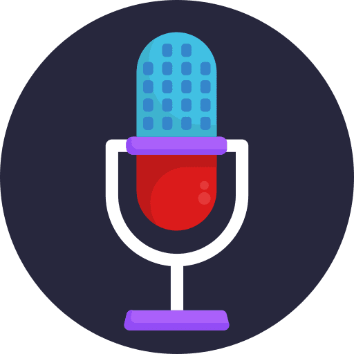 Microphone mic stand music and multimedia microphone icon