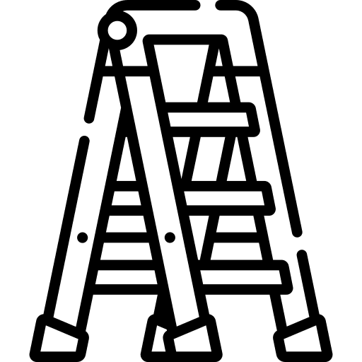 Ladder stair ladder improvement icon
