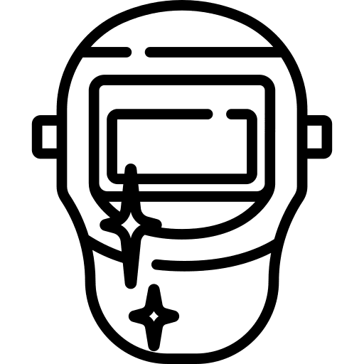 Welding mask face mask welding mask industry icon