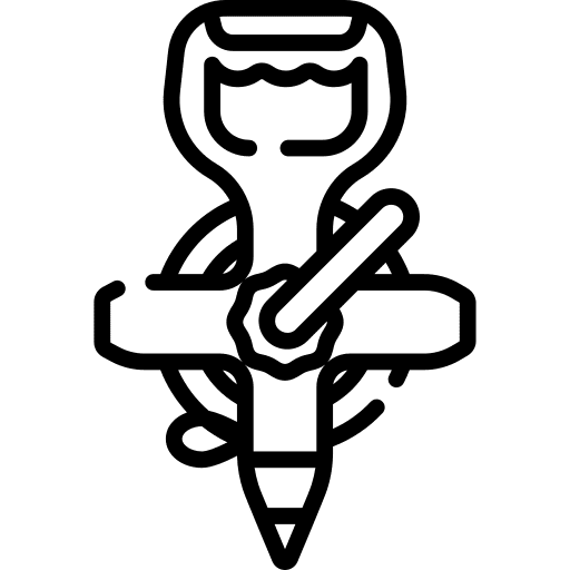 Tape measure tape equipment icon