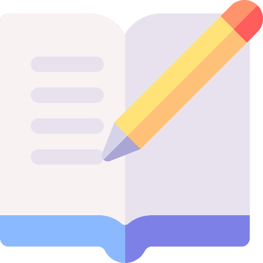Write homework education open book icon