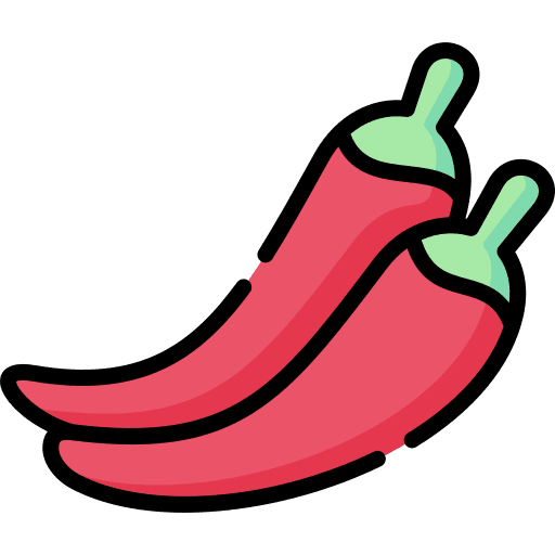 Chili pepper hot chili spicy icon Chili pepper hot chili spicy icon