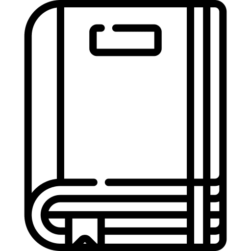 Book book notebook agenda icon