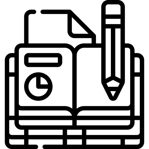 Homework read library open book icon Homework read library open book icon