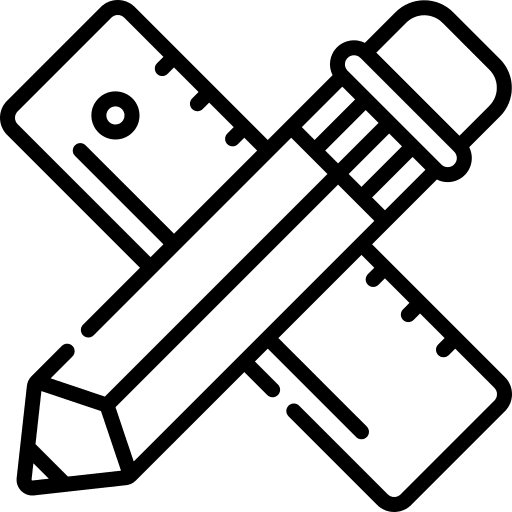 Pen custom stationery education icon