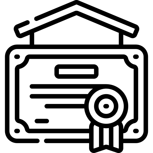 Certificate certification certificate diploma icon Certificate certification certificate diploma icon