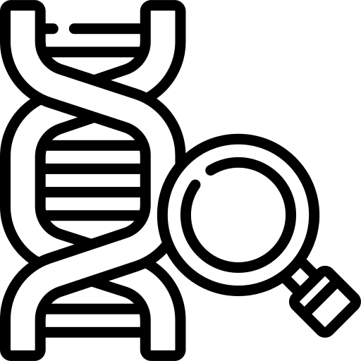 Dna biology genetical deoxyribonucleic acid icon Dna biology genetical deoxyribonucleic acid icon
