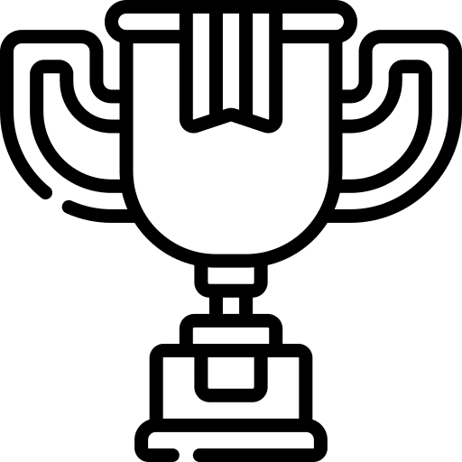 Trophy competition gaming cup icon Trophy competition gaming cup icon