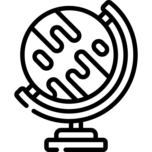 Globe globe school material education icon Globe globe school material education icon