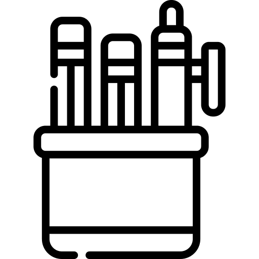 Stationery draw stationery education icon Stationery draw stationery education icon