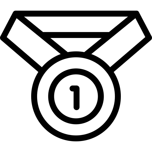 Award reward first first place icon Award reward first first place icon