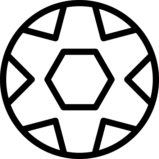 Football ball sportive object football icon Football ball sportive object football icon