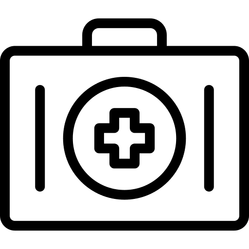 Medical kit first aid kit healthcare and medical hospital icon Medical kit first aid kit healthcare and medical hospital icon