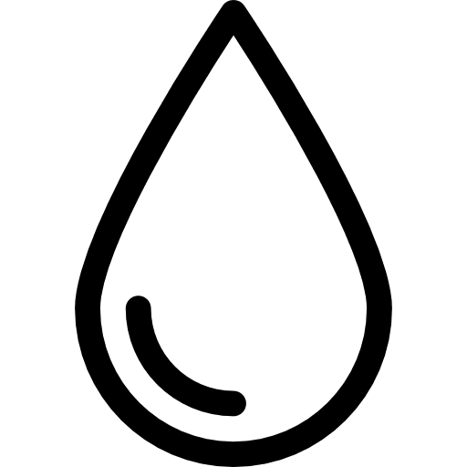 Drop of liquid drops elements outline icon