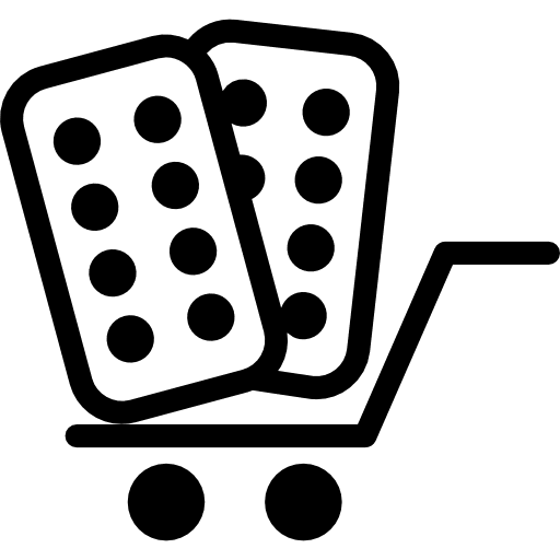 Drugs on a pharmacy truck for delivery delivery medicine medical icon