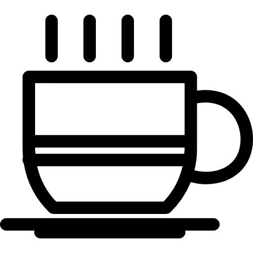 Herbal infusion in hot cup food medicine herbal icon