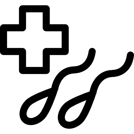 Sperms with plus sign sperm cells sperm sperms icon