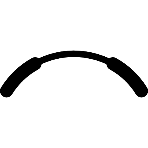 Curved hyssop curved hyssop line icon