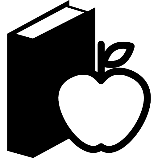 Health care with healthy food diet book diet health care icon