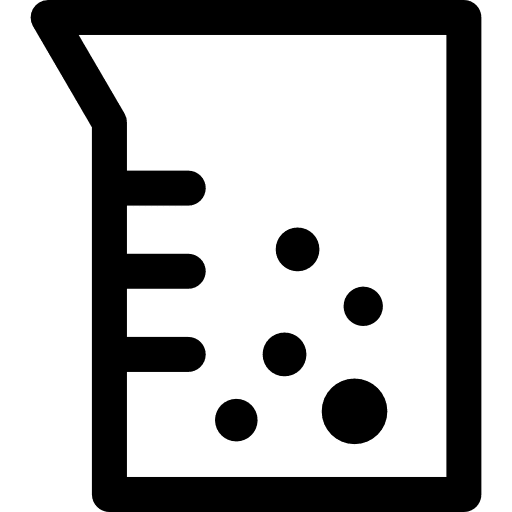 Beaker symbol health medicine medical icon