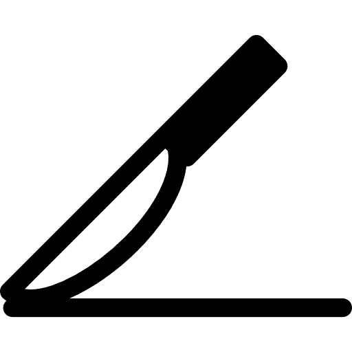 Knife checkup medicine surgery icon