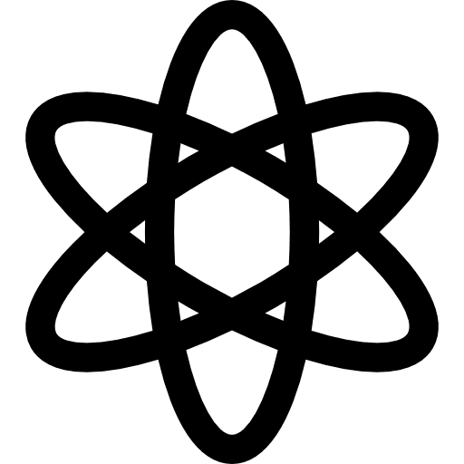 Energy symbol react poles newton icon