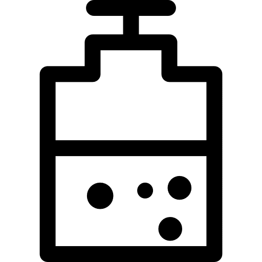 Medicine container medical fitness icon