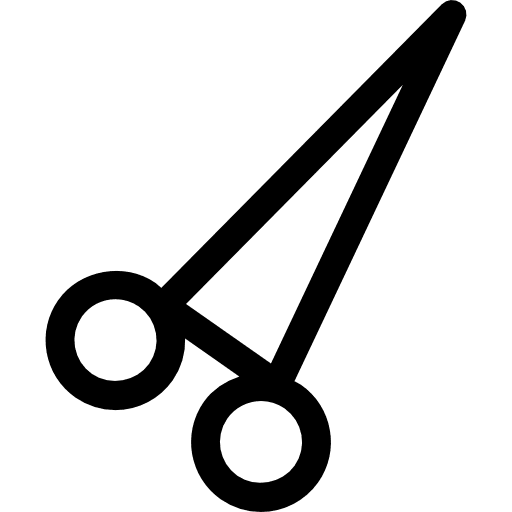 Scissor skills health patience icon