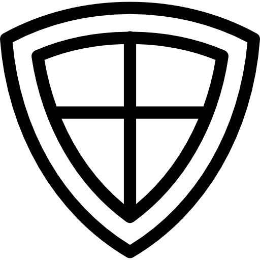 Shield shield symbol security purposes icon