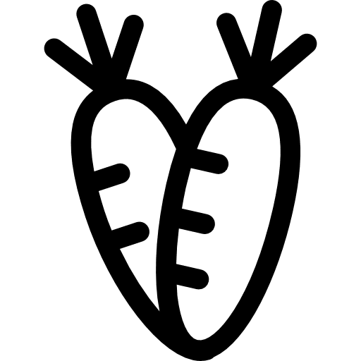 Radish outline vegetable veggies radish icon