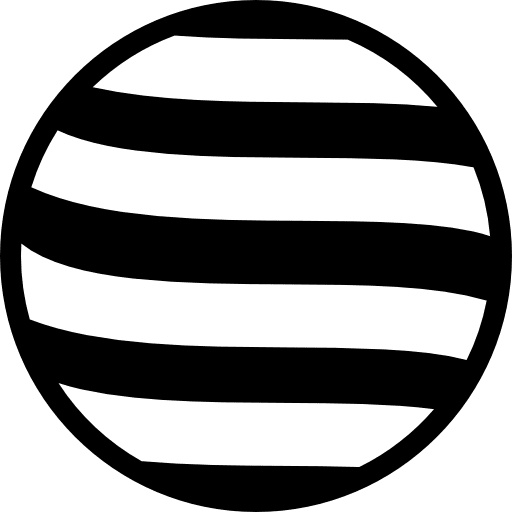 Striped circle circle stripes striped icon