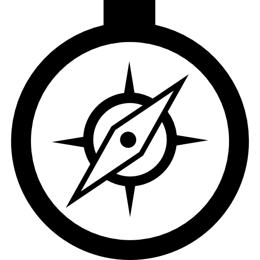 Compass tools and utensils tools directions icon